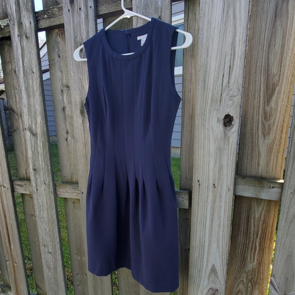 Navy blue dress